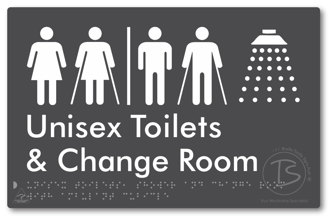 Unisex Ambulant Toilets, Shower & Change Room with Air Lock