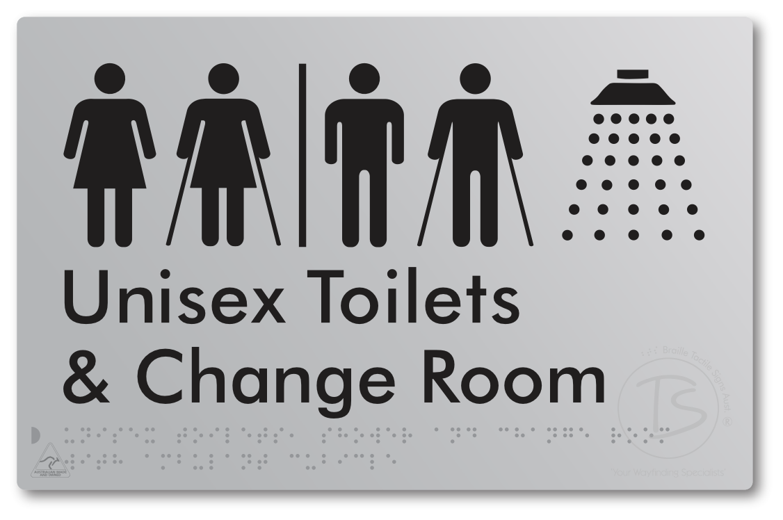 Unisex Ambulant Toilets, Shower & Change Room with Air Lock