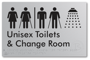 Unisex Ambulant Toilets, Shower & Change Room with Air Lock