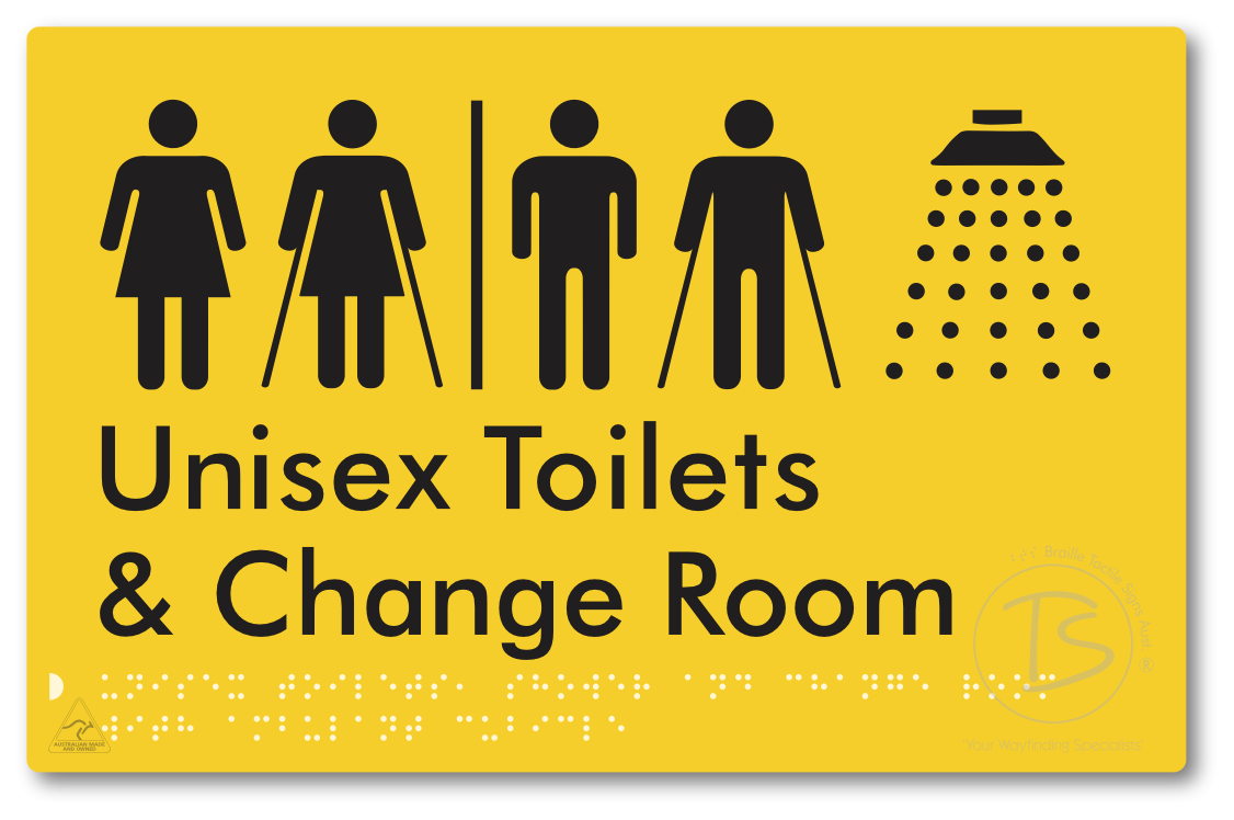 Unisex Ambulant Toilets, Shower & Change Room with Air Lock