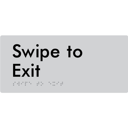 Swipe to Exit