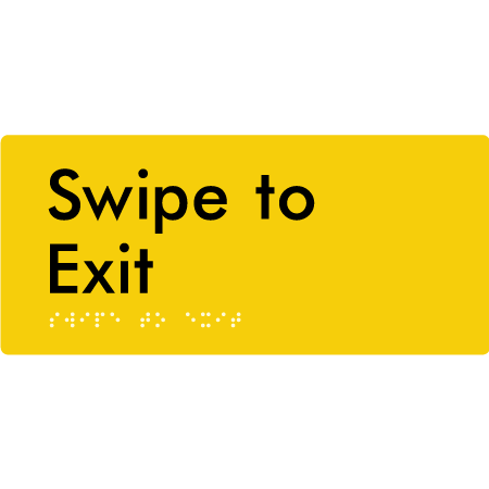 Swipe to Exit