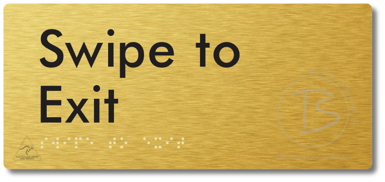 Swipe to Exit