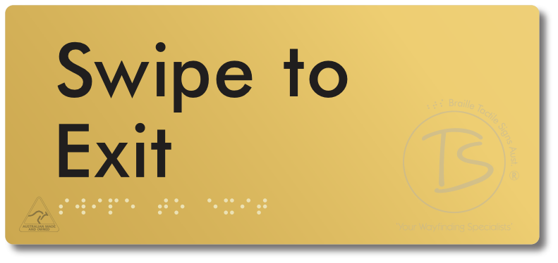 Swipe to Exit