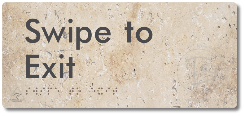 Swipe to Exit