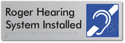 Roger Hearing System Installed