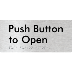 Push Button to Open