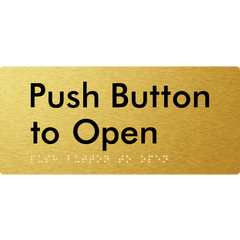 Push Button to Open