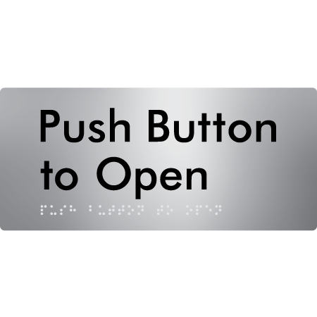 Push Button to Open