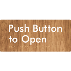 Push Button to Open