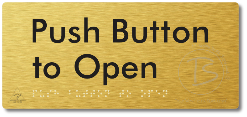 Push Button to Open