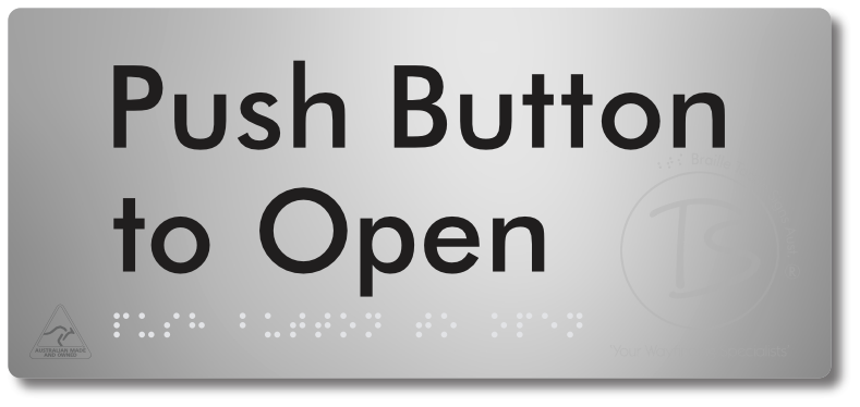 Push Button to Open