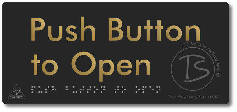 Push Button to Open