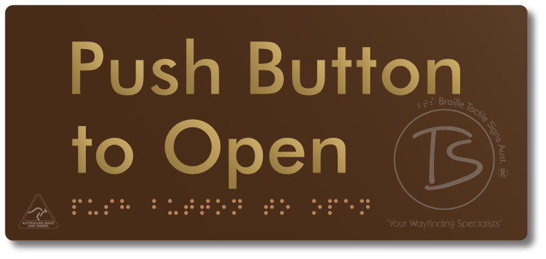 Push Button to Open