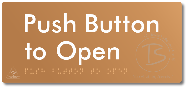 Push Button to Open
