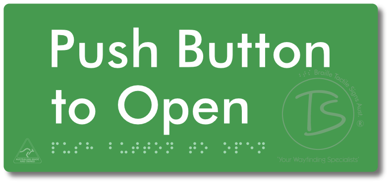 Push Button to Open