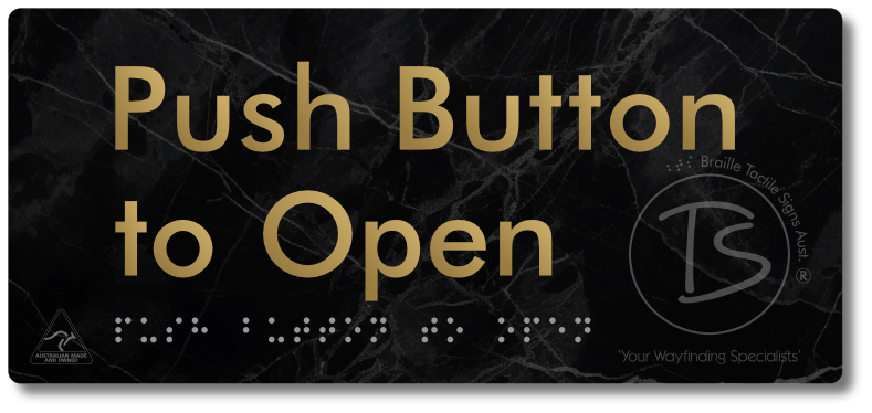 Push Button to Open
