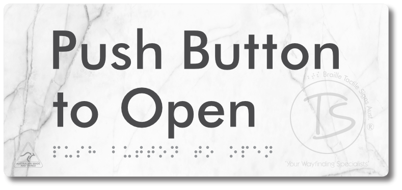 Push Button to Open