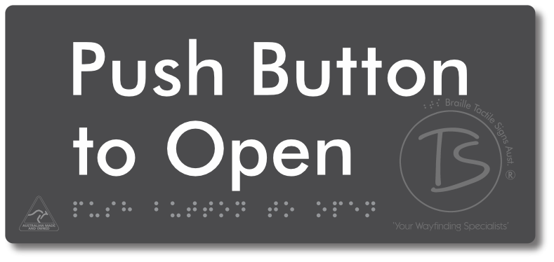 Push Button to Open