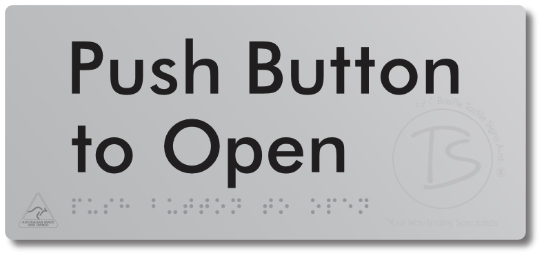 Push Button to Open