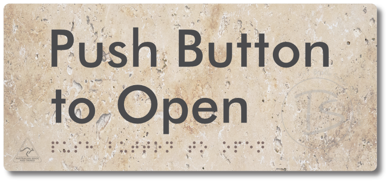 Push Button to Open