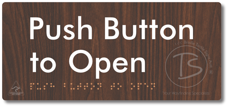 Push Button to Open