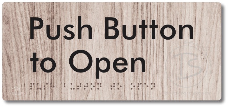 Push Button to Open