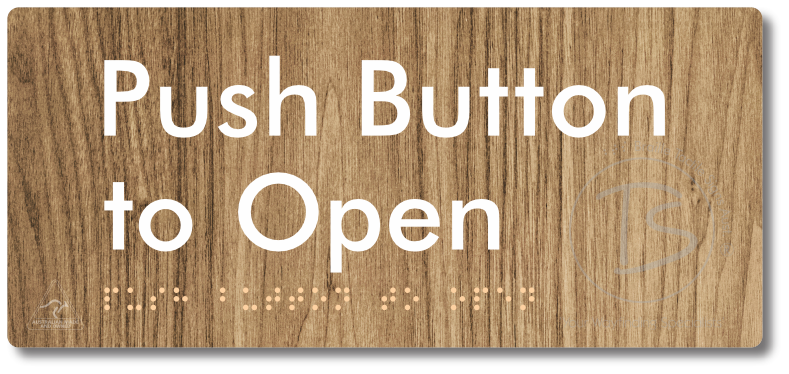 Push Button to Open