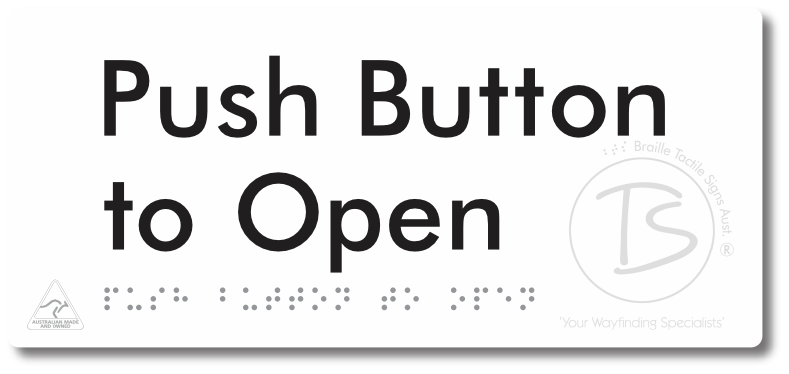 Push Button to Open
