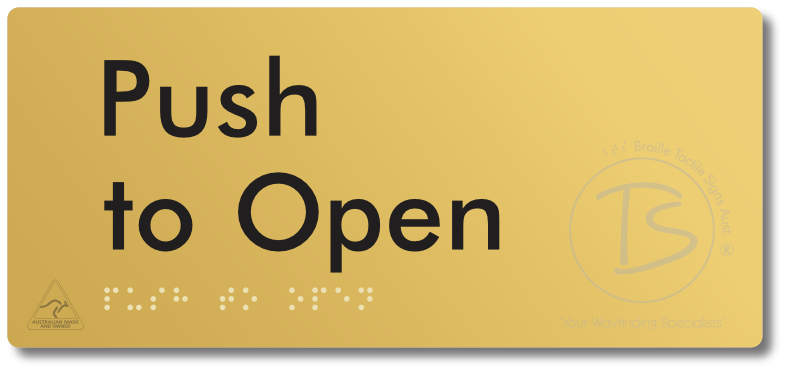 Push To Open