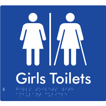 Girls Toilets with Ambulant Cubicle & Air Lock