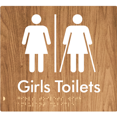 Girls Toilets with Ambulant Cubicle & Air Lock
