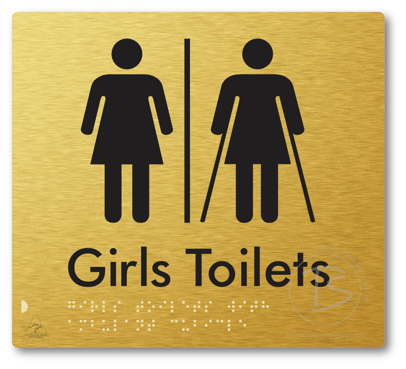Girls Toilets with Ambulant Cubicle with Airlock