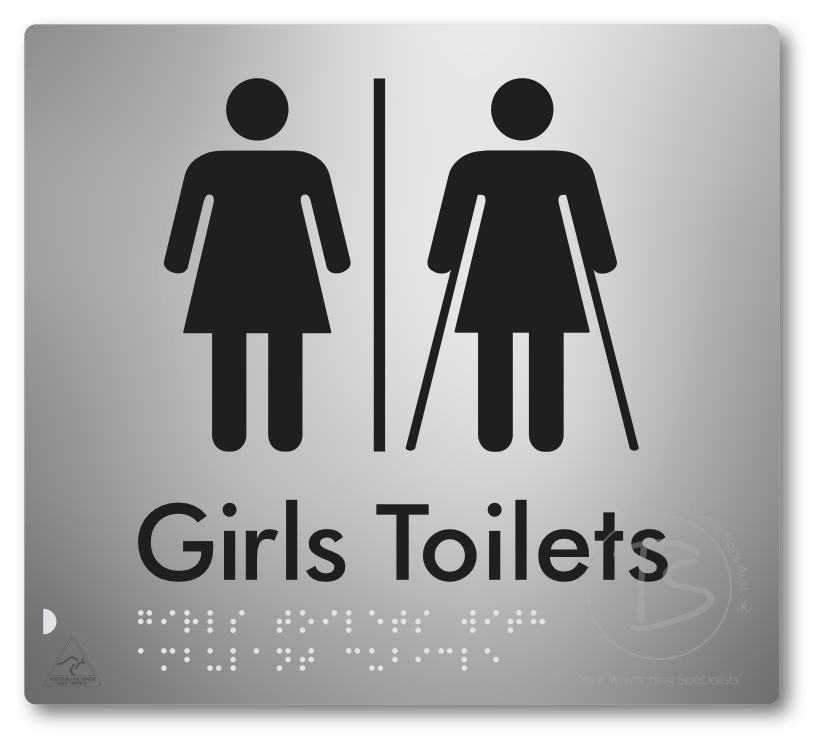 Girls Toilets with Ambulant Cubicle with Airlock