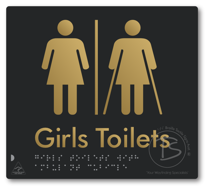 Girls Toilets with Ambulant Cubicle with Airlock