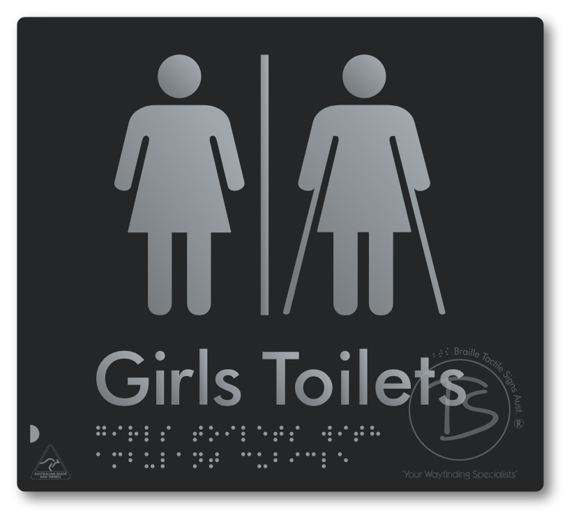 Girls Toilets with Ambulant Cubicle with Airlock