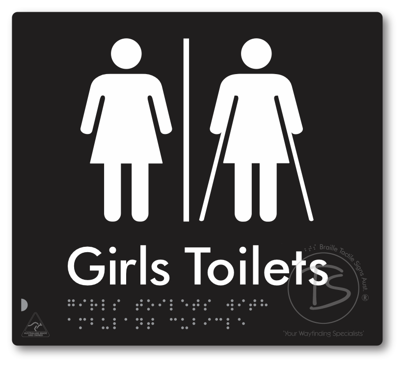 Girls Toilets with Ambulant Cubicle with Airlock