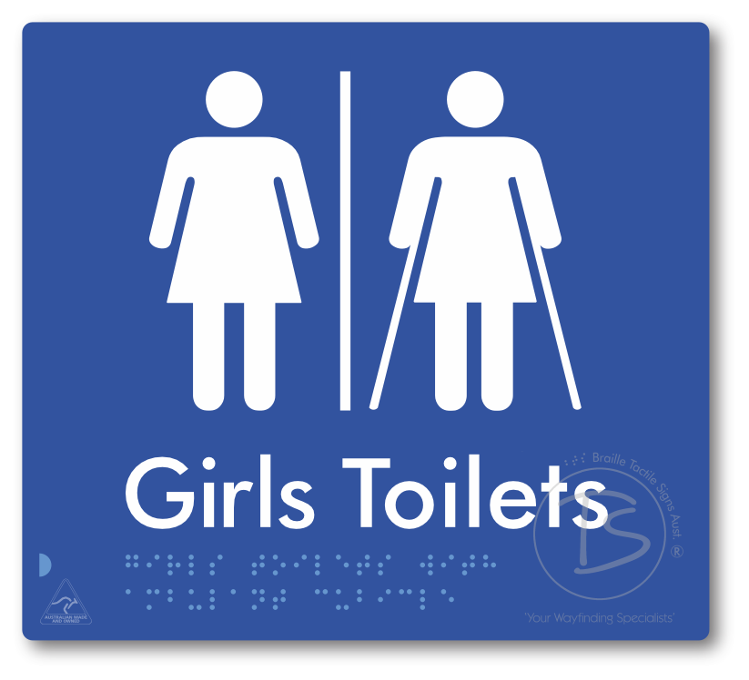 Girls Toilets with Ambulant Cubicle with Airlock