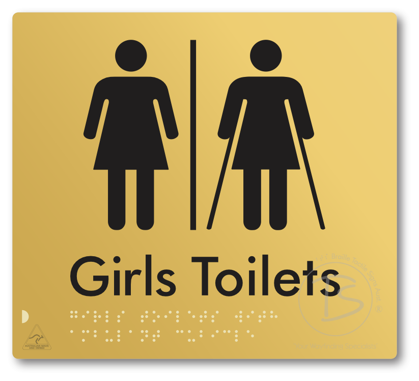 Girls Toilets with Ambulant Cubicle with Airlock