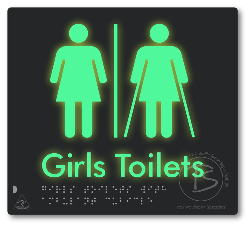 Girls Toilets with Ambulant Cubicle with Airlock