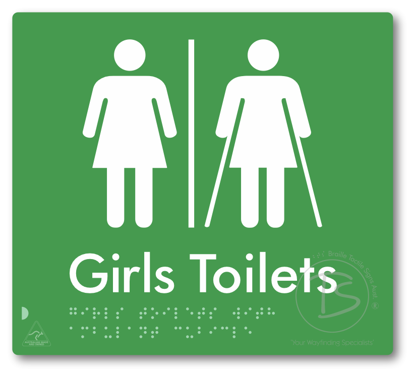 Girls Toilets with Ambulant Cubicle with Airlock