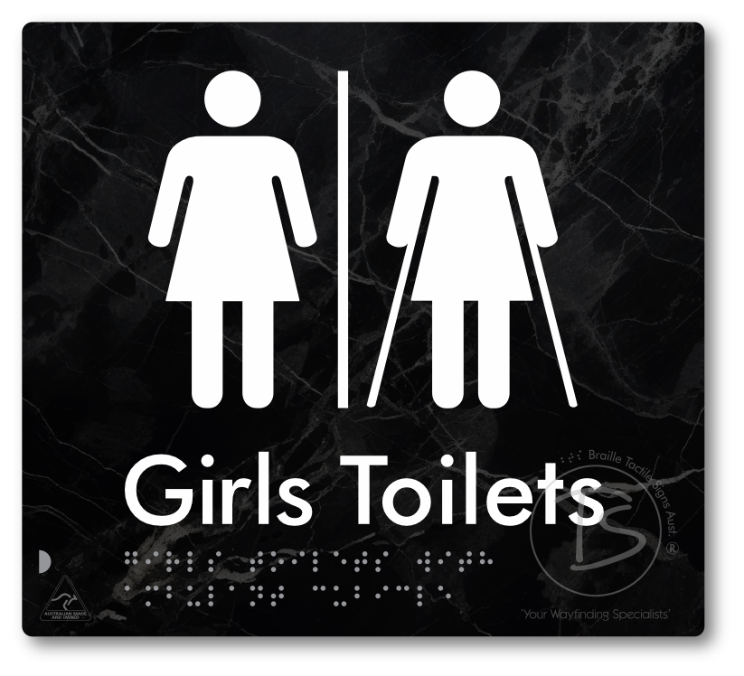 Girls Toilets with Ambulant Cubicle with Airlock