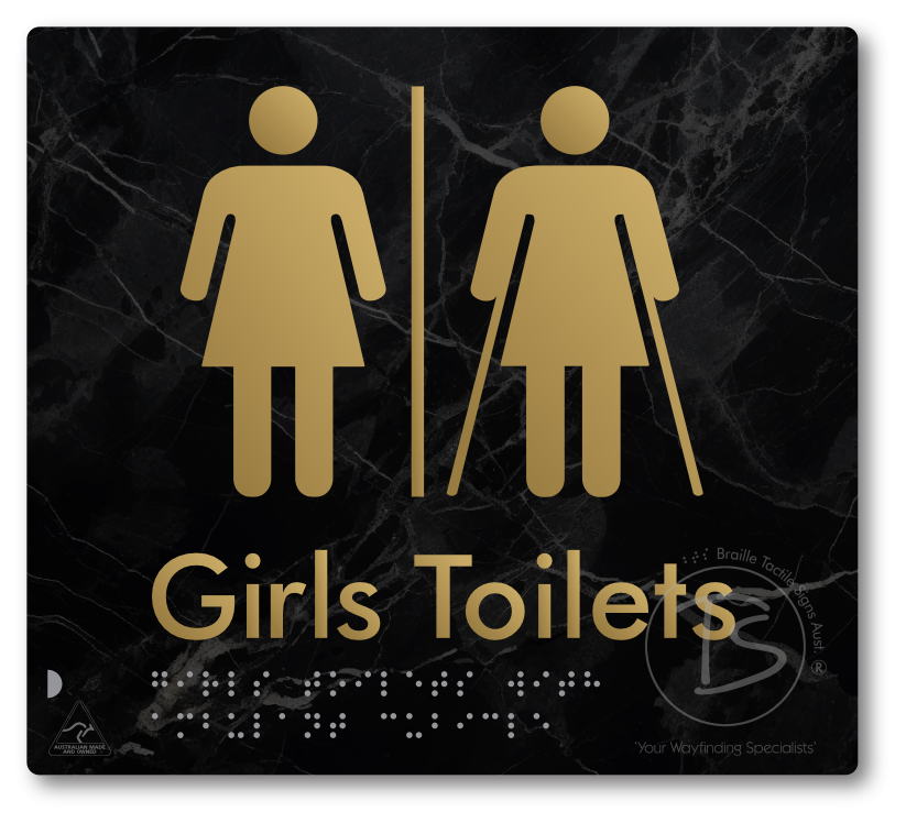 Girls Toilets with Ambulant Cubicle with Airlock