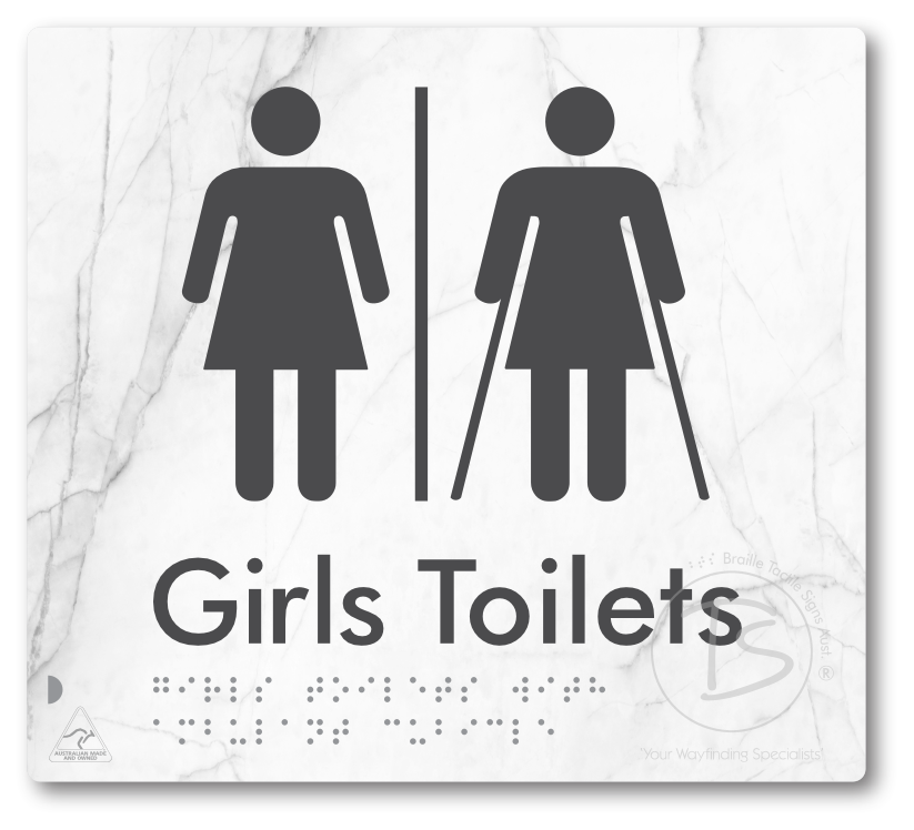 Girls Toilets with Ambulant Cubicle with Airlock