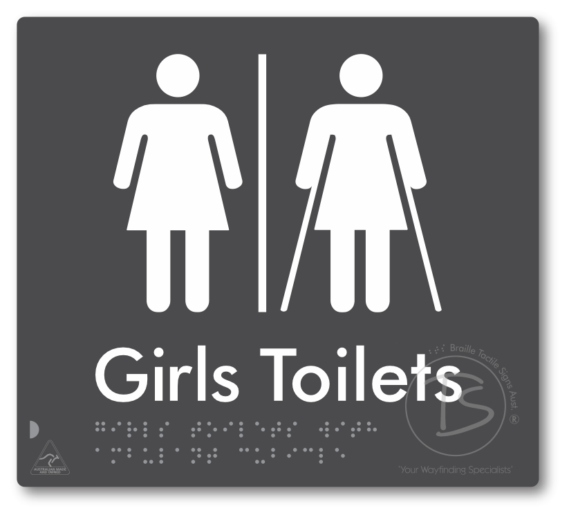 Girls Toilets with Ambulant Cubicle with Airlock