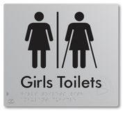 Girls Toilets with Ambulant Cubicle with Airlock