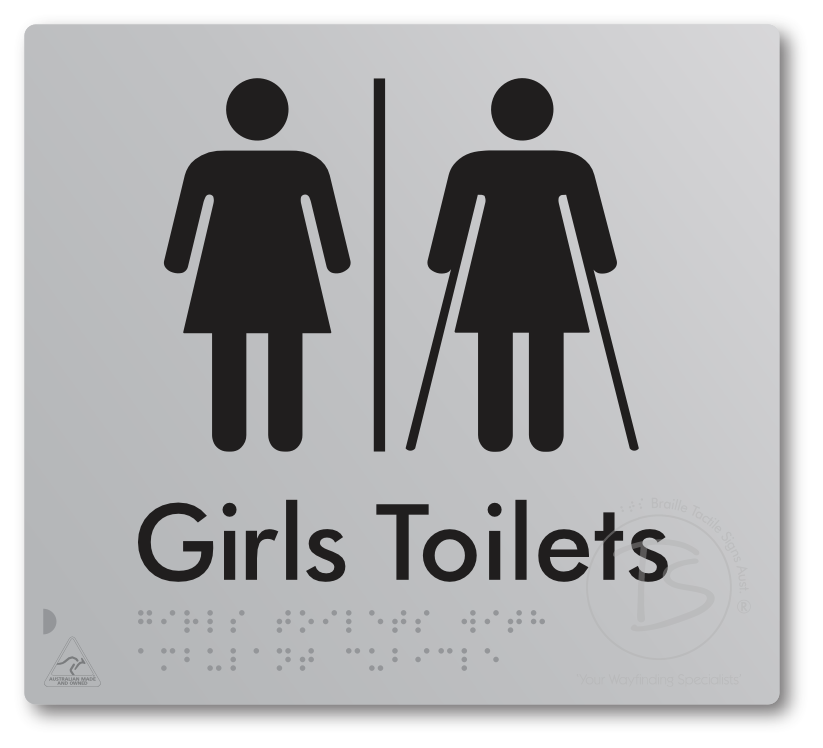 Girls Toilets with Ambulant Cubicle with Airlock