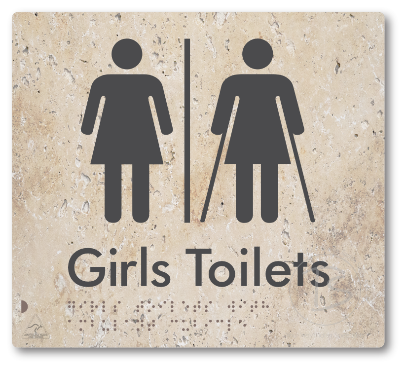 Girls Toilets with Ambulant Cubicle with Airlock