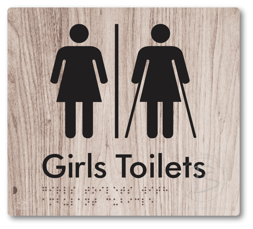 Girls Toilets with Ambulant Cubicle with Airlock