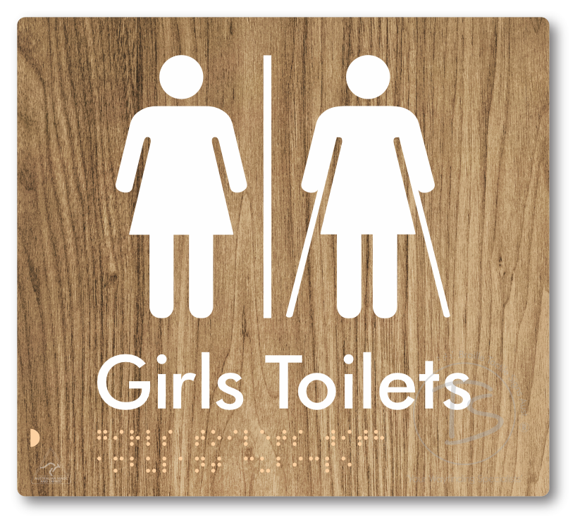 Girls Toilets with Ambulant Cubicle with Airlock